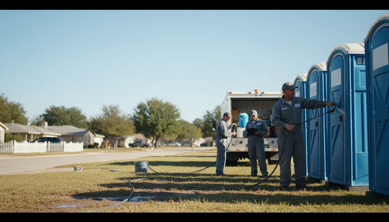 Long-Term Portable Toilet Rental in Turner, AR near me
